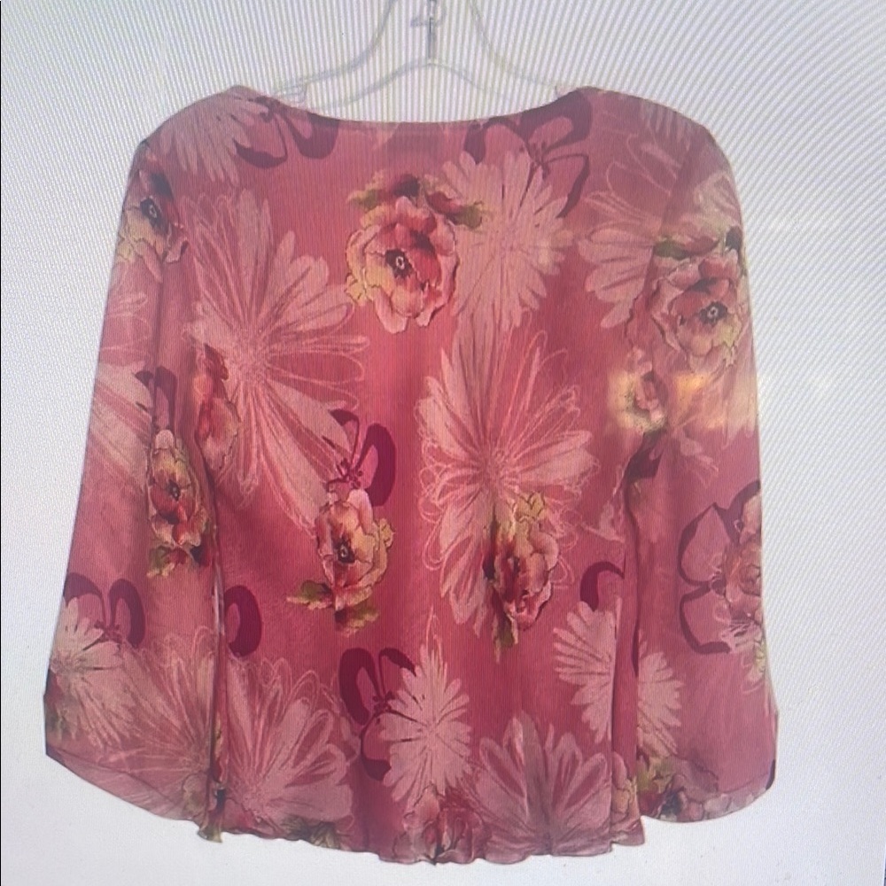 Floral Pink Blouse